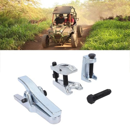 Keenso Ball Joint Separator Set Steel Ball Joint Puller Removal Tool Kit 20mm to 50mm Adjustable Opening Press Style and Tapered Puller for Front Wheel Drive Tie Rod Service