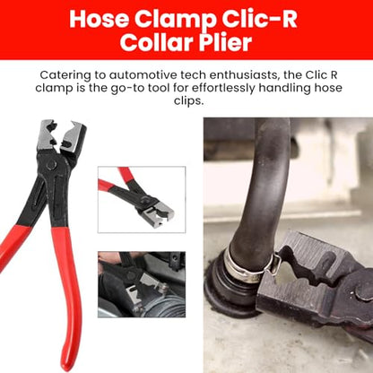 Sakerplus Professional Hose Clamp Kit - Hose Removal Pliers, Fuel Line Tools, Automotive Maintenance Set with Hose Clamp Pliers for DIY and Professional Use (5-in-1) - style: 5-in-1