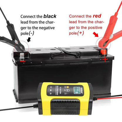 12V 5 Amp Automotive Smart Battery Charger Maintainer for Car, Motorcycle, RV, SUV, Lawn Mower, Boat, RV, SUV, ATV and More