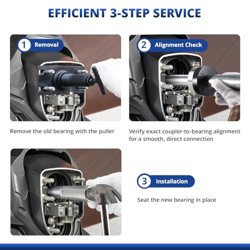 Mercruiser Alignment Tool & Gimbal Bearing Installer Puller fit for Boat Volvo Alpha 1 MR Bravo OMC