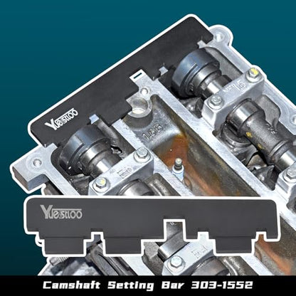 Engine Timing Tool Kit, Ford Fiesta Focus Volvo Mazda 1.25 1.4 1.6 1.8 2.0 2.3 2.5L Di/TDCi/TDDi ECOBOOST 1.6 Ti-VCT 1.5 1.6 VVT 2.3L 2.5L, Camshaft Flywheel Locking Tools, 303-1097 303-1550 303-1556 - size: 18PCS