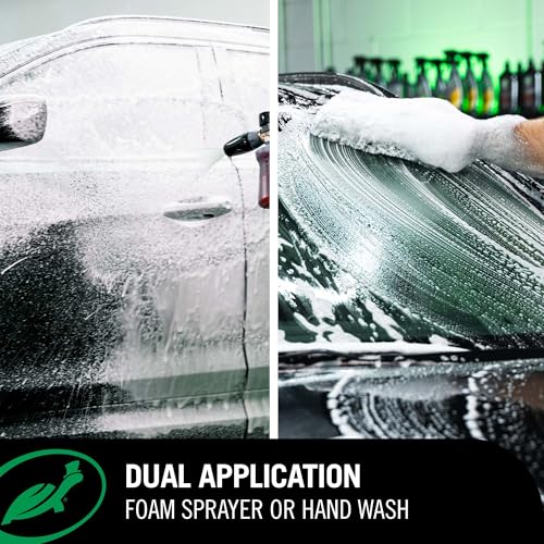 Turtle Wax Hybrid Solutions Pure Wash, pH Neutral Extreme Foaming Car Wash Soap, Bucket or Foam Cannon Application, Won't Strip Waxes or Coatings, Clay Bar Lubricant, Spot-Free Clean, 64 fl oz - size: 64 Fl Oz (Pack of 1)