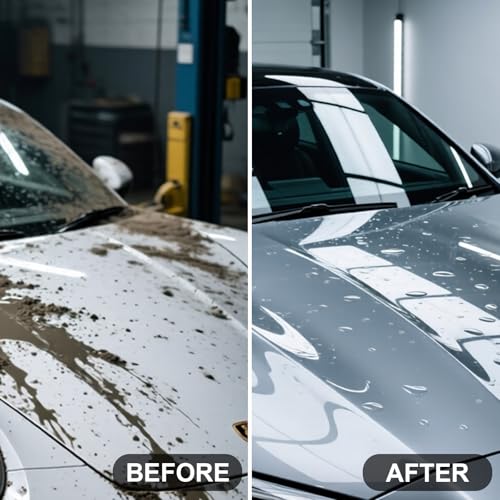 3 Pcs Clay Towel - Auto Detailing synthetic Clay bar Towel - Decontaminate Paint and Glass for Smoth Washing - Improve Wax and Sealant Bonding, Enhance Gloss and Color Depth - 12" x 12" (BLACK) - color: Black