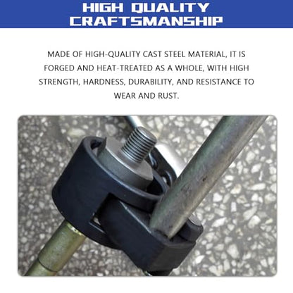 Inner Tie Rod Tool Removal Kit, 27-42mm Tie Rod Puller Multifunctional Ball Joint & Tie Rod End Removal Tools for 1/2" Square Drive, Inner Tie Rod Hex Wrench Tool for Most Cars Trucks SUVs