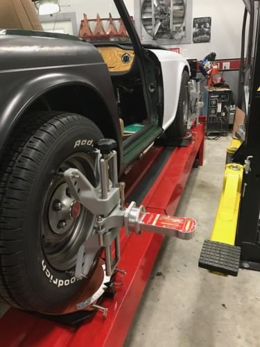 PMD Products 3D DSP Wheel Alignment Rack Tool for Camber Caster Gauge Adapter Rim Clamp Mount Mounting