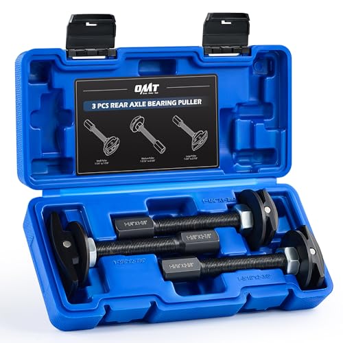 Orion Motor Tech Rear Axle Bearing Puller Tool Set, Rear Axle Bearing Remover Set, Rear Axle Bearing Removal Tool Kit with 3 Sizes 1-1/4 to 1-7/8, 1-5/16 to 2-3/8, & 1-3/8 to 2-7/8 - style: Puller Adapter Set