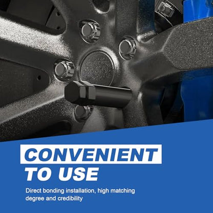 6 Spline Lug Nut Removal Tool Kit - Wheel Lock Key Socket for 21mm (13/16") and 22mm (7/8") Hex, Compatible with Fuel Rims & Aftermarket 6 Spline Tuner Nuts