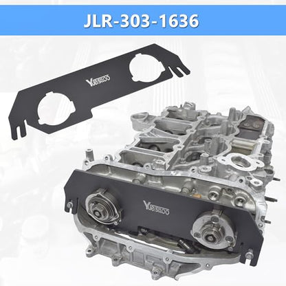 Engine Camshaft Timing Tool Kit, Compatible with Land Rover Discovery Sport Evoque 2.0T Jaguar F pace XE XF Petrol Engine, Replace JLR-303-1636 JLR-303-1635 JLR-303-1630