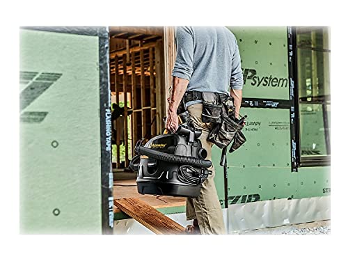 Vacmaster Professional - Professional Wet/Dry , 5 Gallon, Beast Series, 5.5 HP 1-7/8" Hose Jobsite Vac (VFB511B0201), Black - size: 5.5 Gallons
