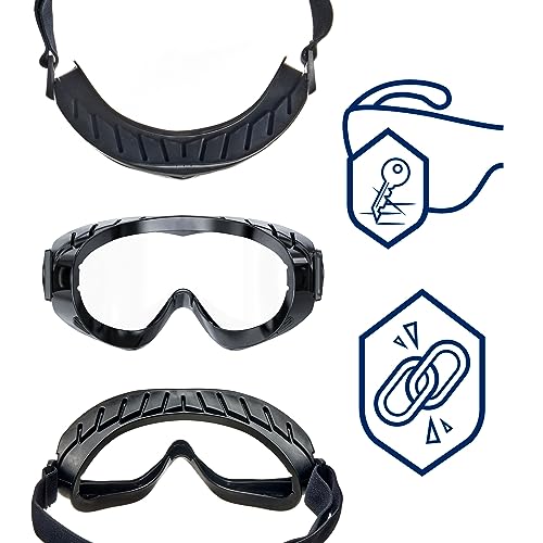 Dräger X-pect 4400 Safety Glasses | Anti-fog - Anti-scratch - For construction site, laboratory & workshop - Shatterproof / break-resistant lens