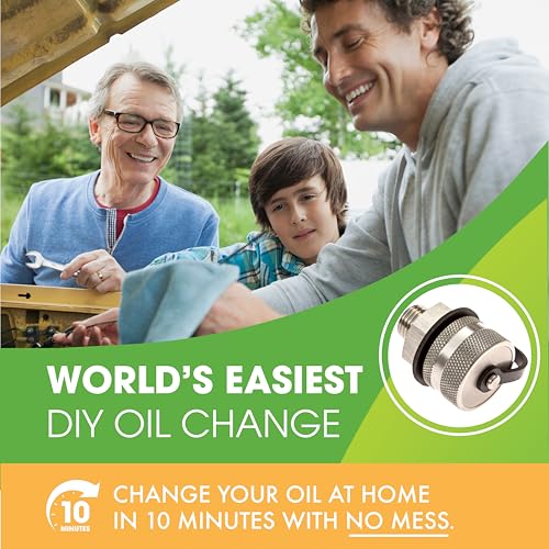 ValvoMax Oil Drain Valve – Quick Twist Oil Drain Plug for Mess-Free DIY Oil Changes – No Tools Required – M18-1.50 Thread Size – Veteran-Owned American Brand - size: M18-1.50