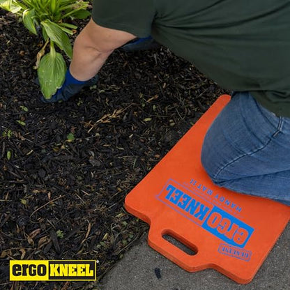 High Visibility Foam Kneeling Pad, 14" x 21", Extra Thick | Heavy-duty anti-fatigue foam, High-visibility orange, Safety, Aircraft maintenance, Construction, Garden use