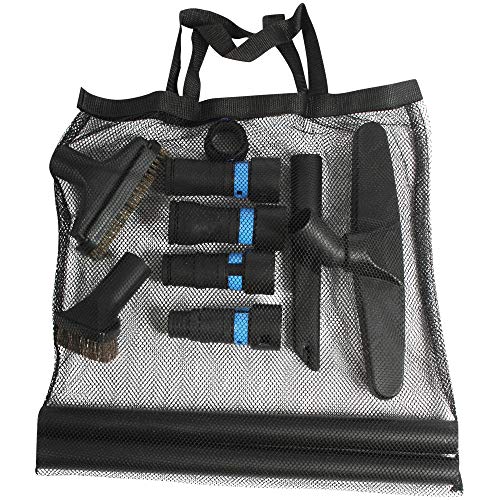Cen-Tec Systems 95270 16 Ft. Home and Shop Vacuum Hose with Expanded Multi-Brand Power Tool Dust Collection Adapter Set and Full Attachment Kit, Black - size: 16 Ft. Hose