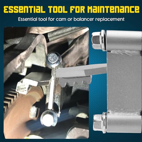 Chelhead Flywheel Holder with 8.8 Bolts LS Flywheel Locking Tool Silver | Compatible with 4.8 5.3 5.7 6.0 6.2 LS1 LS2 LS3 LS6 Chevy LSX Camaro, Corvette, Trans am, GTO, G8, CTS V, GM Trucks LS Engine - color: Silver