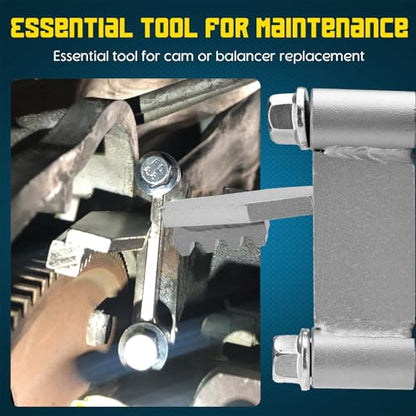 Chelhead Flywheel Holder with 8.8 Bolts LS Flywheel Locking Tool Silver | Compatible with 4.8 5.3 5.7 6.0 6.2 LS1 LS2 LS3 LS6 Chevy LSX Camaro, Corvette, Trans am, GTO, G8, CTS V, GM Trucks LS Engine - color: Silver