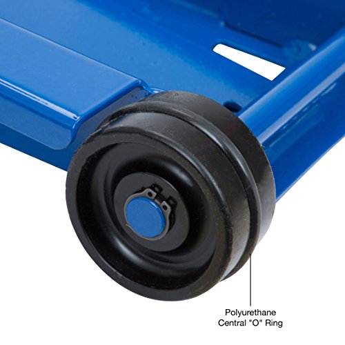AC Hydraulic DK20Q 2 Ton Low Profile Hydraulic Service Jack, Blue