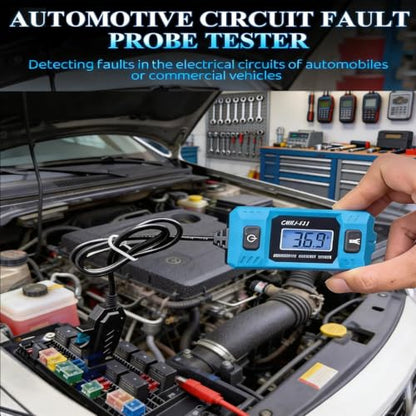 Automotive Circuit Fault Probe Tester, Automotive Current Draw Tester Max 48V, 0.01A~19.99A Car Auto Circuit Fault Probe Tool