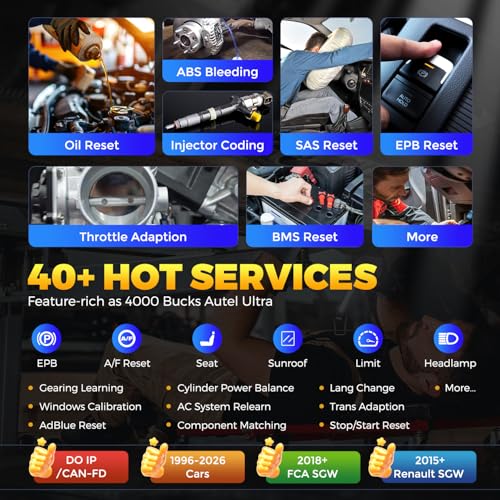 Autel Scanner MaxiIM IM608 PRO II, 2026 IM608 PRO 2 Diagnostic Scan Tool with $1314 Full KIT, 40 Services, ECU as Elite II Pro, 3K+ Bidirectional Tool, OE Full System, DOIP CANFD, OS10, 4G&128G, 16MP