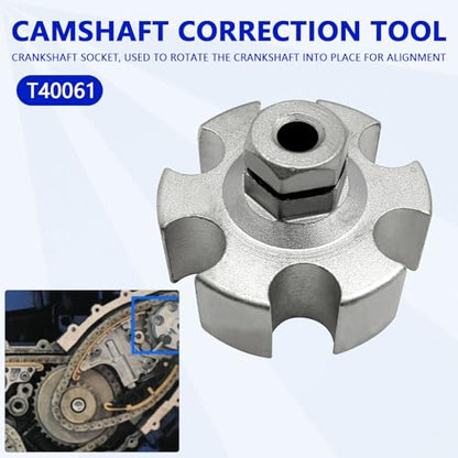 ZKTOOL Diesel Engine Camshaft Alignment Locking Timing Tool Compatible with VW Audi A6L 2.7,Q7 3.0TDi,4.0 4.2TDi V8 CRD A4,A5,A6,A8,Q5,Q7 2.0D 2.7D 3.0TDi Engine