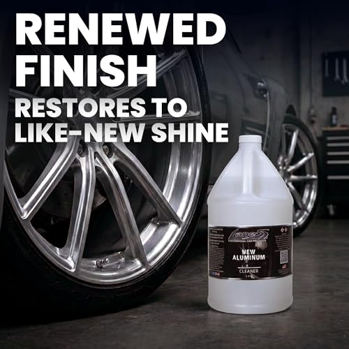 LANE'S New Aluminum Car Wheel Cleaner and Brightener | 1 Gallon (Pack of 1) | Acid Rim Cleaner, Shines & Eliminates Hard Scrubbing | Brake Dust, Oxidation & Rust Remover for Cars, SUVs, Trucks, and More - size: 128 Fl Oz (Pack of 1)
