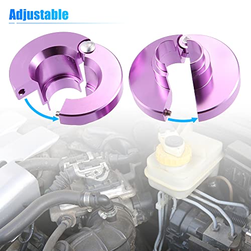 X AUTOHAUX 2 Pcs 39220 Transmission Oil Cooler Line Disconnect Tools for Ford 3/8" and 1/2" Fuel Line Disconnect Set Tool