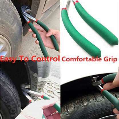 CXGS Paintless Dent Repair Kit Car Door Fender Edge Repair Tool Auto Body Pliers Heavy Duty Car Door Panel Fix Tool Portable Metal Crimp Vise Car Fender Panel Leaf Edge Pliers Repair Tools Green - color: Green
