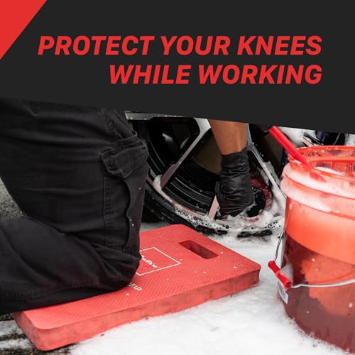 Maxshine Universal Detailing Kneeling Pad – Thick High-Density Foam Pad for Car Detailing – Provides Comfort & Support During Long Detailing Sessions – Durable & Water-Resistant Design