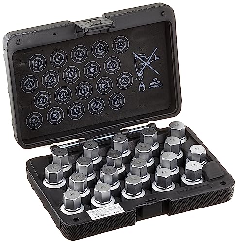 LTI TOOLS Wheel Locking Nut Key Kit 20 pcs, Compatible with Porsche - Wheel Lock Key Set Lug Nut Removal Kit (LT4170)