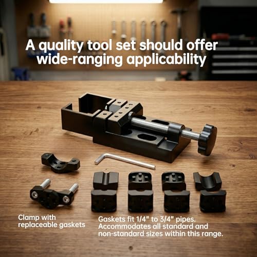 Nylon Fuel Line Repair Kit & Installation Tool for 1/4" to 3/4" | Lightweight fuel line repair kit for nylon & plastic gas lines. Compact design for AN fittings. Small size fits tight spaces.