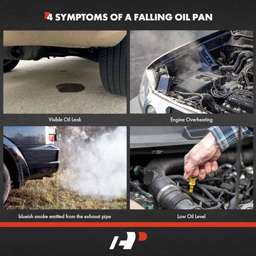 A-Premium Lower Engine Oil Pan Sump with Drain Plug Compatible with Volkswagen Jetta, Passat, Passat CC, Golf, Tiguan, Beetle, CC, Eos & Audi A3, A3 Quattro, Q3, Q3 Quattro, TT, TT Quattro, 1.8L 2.0L - style: Oil Pan Only