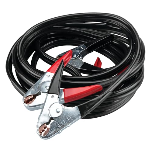 Performance Tool W1669 20' Commercial Duty 2-Gauge 800 PEAK AMP All Weather Jumper Cables for Tractors, Semis, Buses, and RVs - style: 2GA x 20' (800 AMP)
