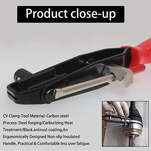 CV Boot Clamp Tool 22PCS CV Boot Plier For UTV Car Maintenance | CV Boot Clamp Pliers 22-Piece CV Joint Boot Clamp Tool Kit