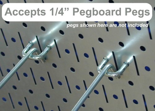 Wall Control 30-P-3232GV Galvanized Steel Pegboard Pack - color: Galvanized