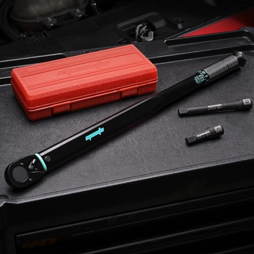 EPAuto 1/2-Inch Drive Click Torque Wrench, 25-250 ft-lb/33.9-338.9 Nm, Black | 1/2-Inch Drive Click Torque Wrench, 25-250 ft-lb/33.9-338.9 - size: 1/2-Inch Drive 25-250 ft-lb