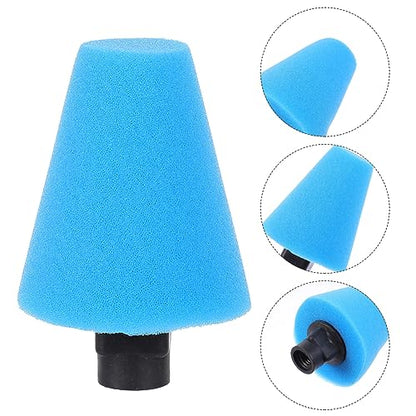 ULTECHNOVO Car Sponge Brush Automotive Wheels Metal Car Cleaning Rim Brush Washing Sponge Tool Metal Polishing Kit Cleaning Tool Washing Pp 1pc