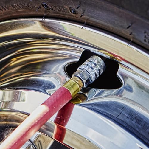 Milton 572D Pro Digital Pistol Grip Tire Inflator with Pressure Gauge - 36" Hose and Kwik Grip Safety Chuck, Made In USA 255 PSI