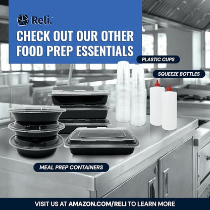 Reli. Black Nitrile Gloves, Large (250 Pack) | Heavy Duty Disposable Gloves | Powder Free, Latex Free, Food Safe | Single-Use | Premium Nitrile Rubber Material for Mechanic, Cleaning, Cooking