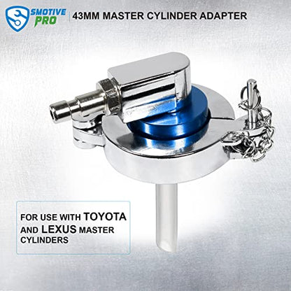 SMOTIVEPRO 43mm Master Cylinder Bleeder Adapter Compatible with Toyota and Lexus - size: 43mm Master Cylinder Adapter