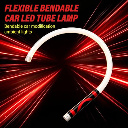 Bendable LED Flashlight Stick- 30", Bendable Flashlight | 360° Flexible Neck,1200 Lumens,Rechargeable,Waterproof for Camping,Emergency,Car Repairing,Engine Bay,Under Hood,Tight Spaces
