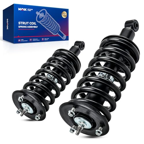 KAX Front Struts for Nissan 2004-2007 2010-2011 2013-2015 2017-2023 Titan, 2005-2015 Armada, 2004-2010 QX56 Front Shocks Quick Complete Struts Assembly with Coil Spring Set of 2, Replace 471358 - size: 4SAA13S0