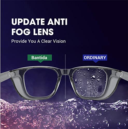Safety Glasses Anti-Fog Goggles Protective Eyewear Anti Blue Light Protection Glasses For Women And Men - color: Grey