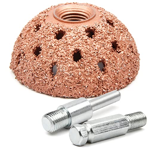 Shineyoo Tire Repair Patch Tools - 42mm Tungsten Steel Buffing Wheel & Tire Patch Roller Scraping Cutter Kit - size: 42 mm