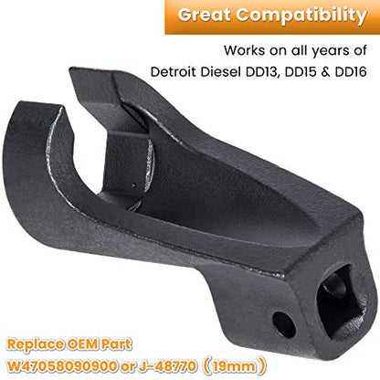 For Detroit Diesel DD15 Engine Camshaft Timing Tool TDC Locating Pin Brake Adjustment Tool Barring Tool Fuel Line Socket J-47487 J-48630 W47058090900 W470589104000 W470589001500 J-46392 W470589046300