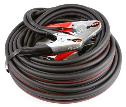 Forney 52870 Twin Cable Battery Jumper Cables, Heavy Duty Number 4, Black and Red, 12-Feet - size: 12-Feet