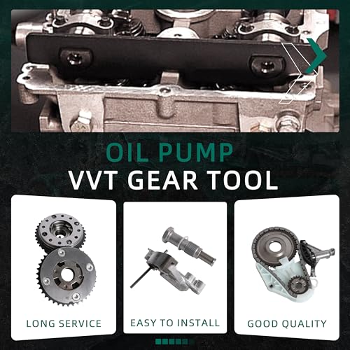 Oil Pump Timing Chain Kit & 2 VVT Gear Tool Compatible with BMW N20 N26 X4 X5 228 320 328 2.0L 3.0L 2012-2016