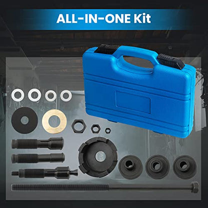 maXpeedingrods Wheel Bearing Removal Installer Tool for Harley Davidson 2000+, VT102 Motorcycle Wheel Bearing Puller Tool Kit for 0.75" 1" 25mm Bearings,18 Pcs