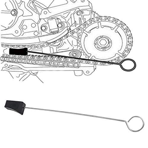 Cam Tool Set Compatible for Ford 4.6L/5.4L/6.8L 3V Engine Cam Phaser Locking Tool & Timing Chain Locking Wedge Tool - size: 2PC-(Cam Phaser+Timing Chain) Tool