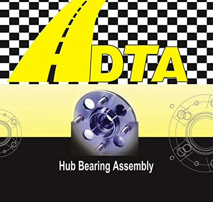 DTA 2 Front Wheel Hub & Bearing Kits Compatible with 2011–2020 Toyota Sienna FWD – Complete Left and Right Set – Replaces OEM 4350208030, 510100