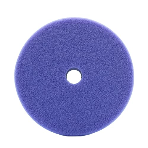3D Light Purple Foam Polishing Pad | Professional Grade Foam for Polish, Glaze, Wax | Maximizes Paint Gloss | Car Care Detailing | Superior Finish for Automotive Painted Surfaces | 5.5” Round - color: Light Purple