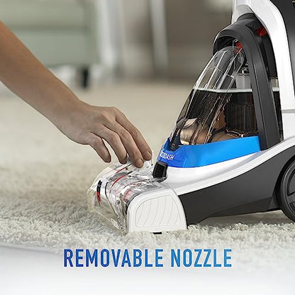 Hoover PowerDash Pet Compact Carpet Cleaner Machine, Lightweight Design, HeatForce Fast Drying, Antimicrobial Brush Roll, Pair with a Hoover Carpet Cleaner Solution - style: PowerDash Pet